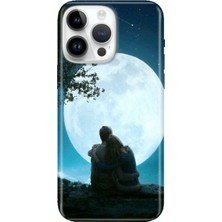 Adasena iPhone 15 Pro Max Kılıf Desenli Baskılı Tpu Rubber Kapak Ömür Boyu