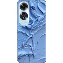 Adasena Oppo A60 Kılıf Desenli Baskılı Tpu Rubber Kapak Sanatsal