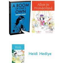 Bloomsbury A Room Of One's Own + Alice In Wonderland + Heidi