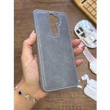 Mtl Redmi Note 8 Pro Uyumlu Premium Deri Dokulu Darbelere Karşı Dayanıklı Nazal Silikon Kılıf