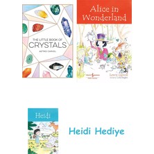 Bloomsbury The Little Book Of Crystals: A Beginner's Guide To Crystal Healing + Alice In Wonderland + Heidi