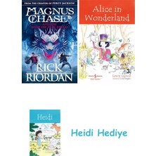 Bloomsbury Magnus Chase And The Ship Of The Dead (Book 3) + Alice In Wonderland + Heidi