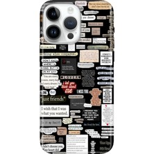 Adasena iPhone 15 Pro Max Kılıf Desenli Baskılı Tpu Rubber Kapak Küpür