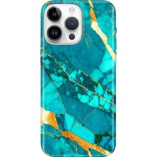 Adasena iPhone 15 Pro Max Kılıf Desenli Baskılı Tpu Rubber Kapak Pragmermer