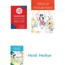 Bloomsbury Redhouse Cep Sözlüğü: Ingilizce-Türkçe, Türkçe Ingilizce + Alice In Wonderland + Heidi
