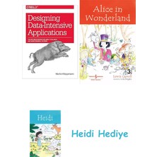 Bloomsbury Designing Data-Intensive Applications: The Big Ideas Behind Reliable, Scalable, And Maintainable Systems + Alice In Wonderland + Heidi