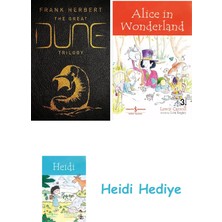 Bloomsbury The Great Dune Trilogy: Dune, Dune Messiah, Children Of Dune: The Stunning Collector’s Edition Of Dune, Dune Messiah And Children Of Dune + Alice In Wonderland + Heidi
