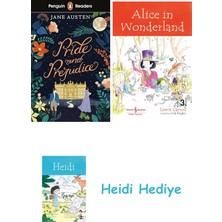 Bloomsbury Penguin Readers Level 4: Pride And Prejudice (Elt Graded Reader): Abridged Edition + Alice In Wonderland + Heidi