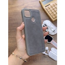 Mtl Redmi 9c Uyumlu Premium Deri Dokulu Darbelere Karşı Dayanıklı Nazal Silikon Kılıf