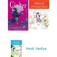 Bloomsbury Cinder: Book One Of The Lunar Chronicles: 1 + Alice In Wonderland + Heidi