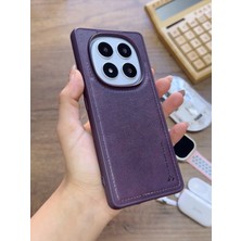 Mtl Redmi Note 14 Pro 5g Uyumlu Premium Deri Dokulu Darbelere Karşı Dayanıklı Nazal Silikon Kılıf