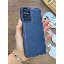 Mtl Redmi Note 11 Pro 4g Uyumlu Premium Deri Dokulu Darbelere Karşı Dayanıklı Nazal Silikon Kılıf