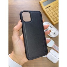 Mtl Iphone 12/12 Pro Uyumlu Premium Deri Dokulu Darbelere Karşı Dayanıklı Nazal Silikon Kılıf