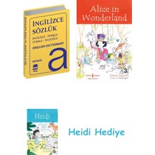 Bloomsbury Ingilizce Sözlük: Ingilizce-Türkçe / Türkçe-Ingilizce + Alice In Wonderland + Heidi