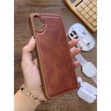 Mtl Samsung Galaxy A05 Uyumlu Premium Deri Dokulu Darbelere Karşı Dayanıklı Nazal Silikon Kılıf