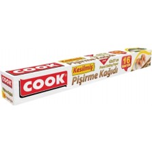 Cook Cook Pısırme Kagıdı Desenlı Kesılmıs 37X42CM 16'lı 0099