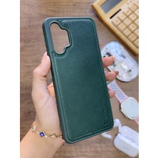 Mtl Samsung Galaxy A13 4g Uyumlu Premium Deri Dokulu Darbelere Karşı Dayanıklı Nazal Silikon Kılıf