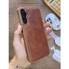 Mtl Samsung Galaxy A24 4g Uyumlu Premium Deri Dokulu Darbelere Karşı Dayanıklı Nazal Silikon Kılıf