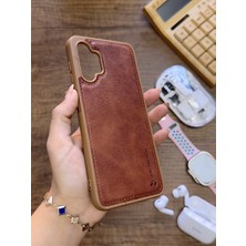 Mtl Samsung Galaxy A13 4g Uyumlu Premium Deri Dokulu Darbelere Karşı Dayanıklı Nazal Silikon Kılıf