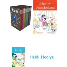 Bloomsbury Doctor Who: Time Lord Fairy Tales Slipcase + Alice In Wonderland + Heidi