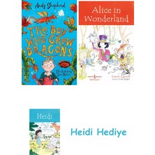 Bloomsbury The Boy Who Grew Dragons (The Boy Who Grew Dragons 1) + Alice In Wonderland + Heidi