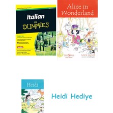 Bloomsbury Italian For Dummies + Alice In Wonderland + Heidi