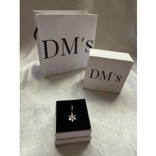 DMs Silver Taşlı Herbaryum Gümüş Charm'ı