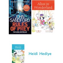 Bloomsbury Rules Of Prey (Kapak Değişebilir) + Alice In Wonderland + Heidi