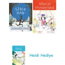 Bloomsbury Stick Man + Alice In Wonderland + Heidi