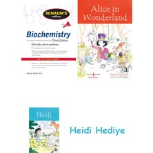 Bloomsbury Schaum's Outline Of Biochemistry, Third Edition + Alice In Wonderland + Heidi