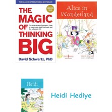 Bloomsbury The Magic Of Thinking Big + Alice In Wonderland + Heidi