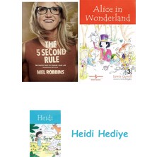 Bloomsbury The 5 Second Rule: Transform Your Life, Work, And Confidence With Everyday Courage + Alice In Wonderland + Heidi