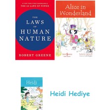 Bloomsbury The Laws Of Human Nature + Alice In Wonderland + Heidi