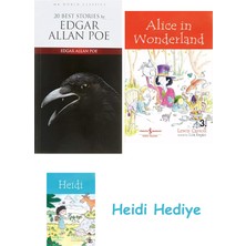 Bloomsbury 20 Best Stories By Edgar Allan Poe + Alice In Wonderland + Heidi