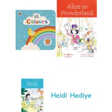 Bloomsbury Baby Touch: Colours + Alice In Wonderland + Heidi