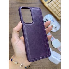 Mtl Samsung Galaxy A33 Uyumlu Premium Deri Dokulu Darbelere Karşı Dayanıklı Nazal Silikon Kılıf