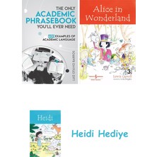 Bloomsbury The Only Academic Phrasebook You'll Ever Need: 600 Examples Of Academic Language + Alice In Wonderland + Heidi