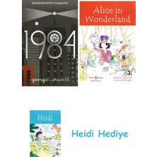 Bloomsbury Nineteen Eighty-Four: A Novel + Alice In Wonderland + Heidi