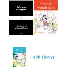 Bloomsbury The Life Of A Stupid Man + Alice In Wonderland + Heidi