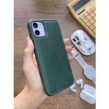 Mtl Iphone 11 Uyumlu Premium Deri Dokulu Darbelere Karşı Dayanıklı Nazal Silikon Kılıf
