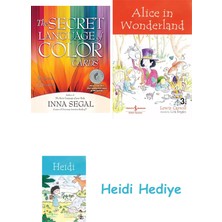 Bloomsbury The Secret Language Of Color Cards (Volume 2) + Alice In Wonderland + Heidi