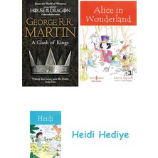 Bloomsbury A Clash Of Kings Book 2 Of A Song Of Ice And Fire: A Song Of Ice And Fire, Book 2 + Alice In Wonderland + Heidi