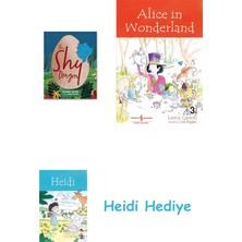 Bloomsbury The Shy Dragon + Alice In Wonderland + Heidi