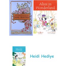 Bloomsbury The Complete Novels Of Jane Austen (Leather-Bound Classics) + Alice In Wonderland + Heidi