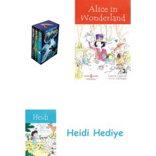 Bloomsbury Harry Potter 1-3 Box Set: A Magical Adventure Begins + Alice In Wonderland + Heidi