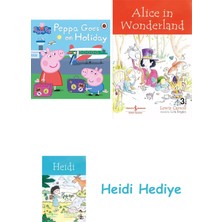 Bloomsbury Peppa Pig: Peppa Goes On Holiday + Alice In Wonderland + Heidi