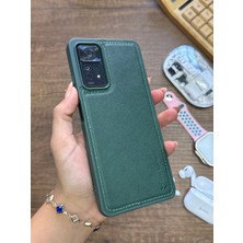 Mtl Redmi 10 2022 Uyumlu Premium Deri Dokulu Darbelere Karşı Dayanıklı Nazal Silikon Kılıf
