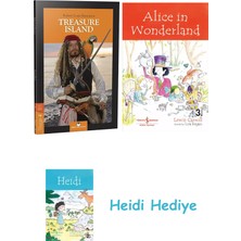 Bloomsbury Treasure Island - Stage 4 - Ingilizce Hikaye + Alice In Wonderland + Heidi