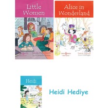 Bloomsbury Little Women - Children’s Classic + Alice In Wonderland + Heidi