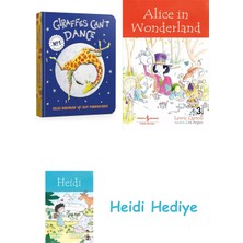 Bloomsbury Giraffes Can't Dance Board Book + Alice In Wonderland + Heidi